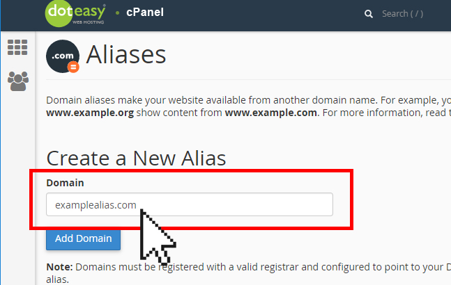 Domain Aliases