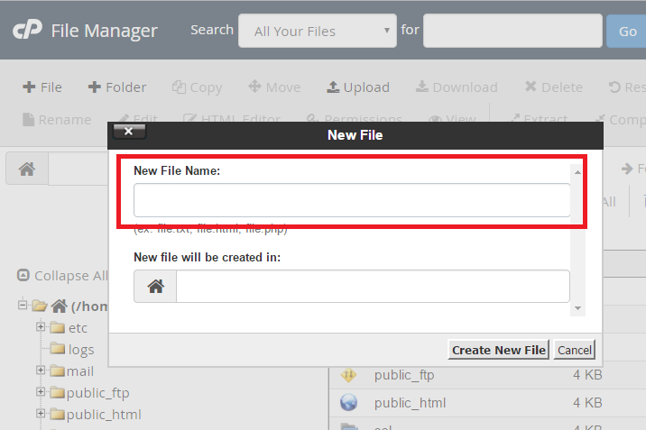how to make a new file in files how to make a new file in files