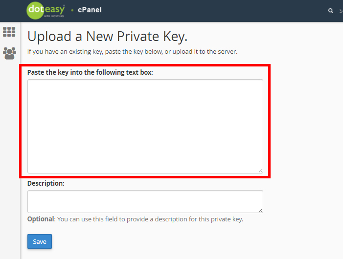 c# encryption generate key Upload Private   Doteasy Key a