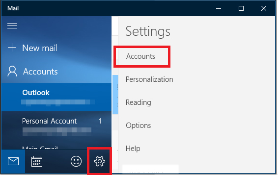 windows 10 mail client setup