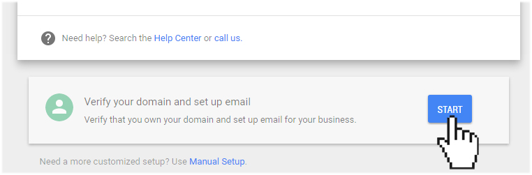 verify domain Google App