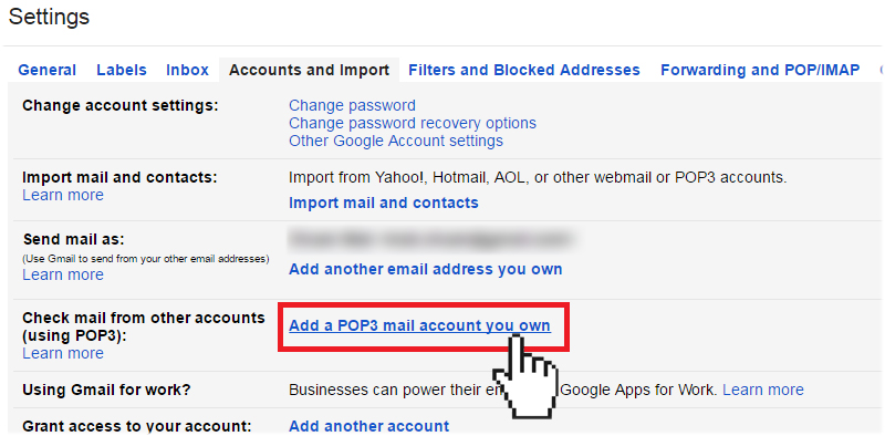 how to add another email address to my gmail