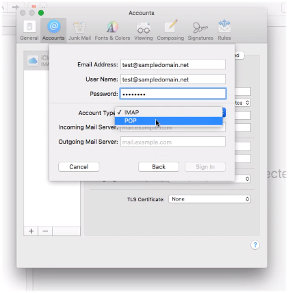 mac mail setup email mac mail setup email