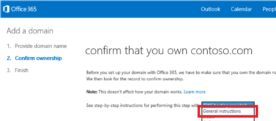 general instructions Office 365