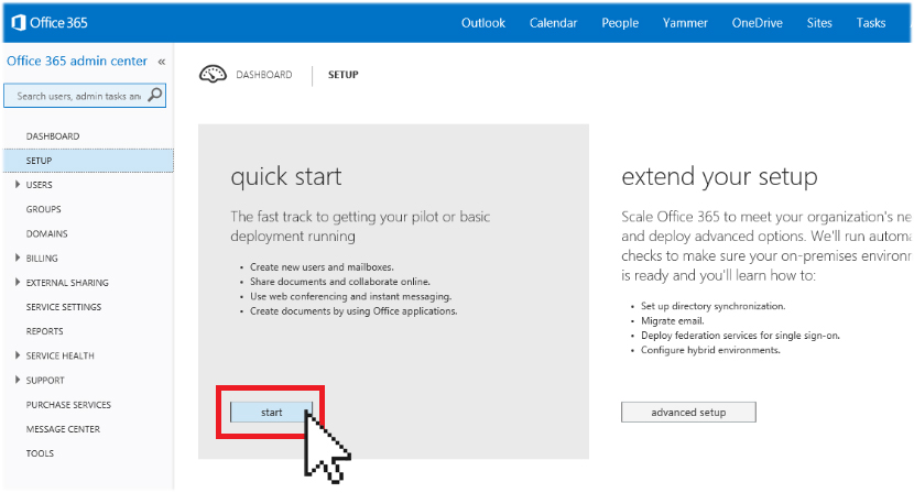 Accessing Domain Emails With Office 365 Exchange Online Doteasy Web Hosting Canada