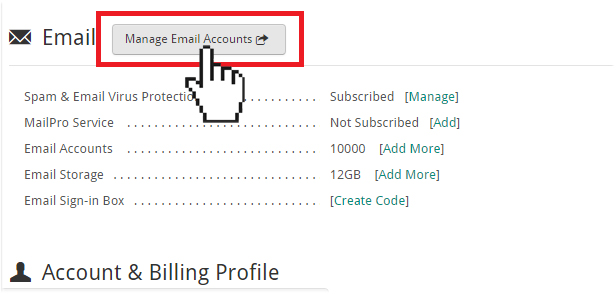 creating email