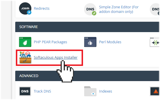 Softaculous Apps Installer