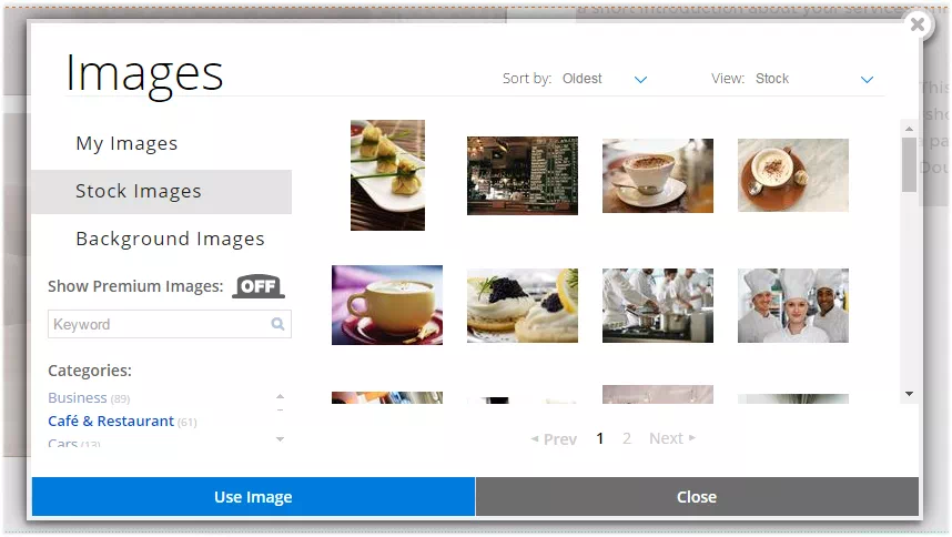 Adding images to your website | Website.com