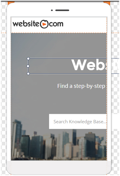 mobile editor guidelines